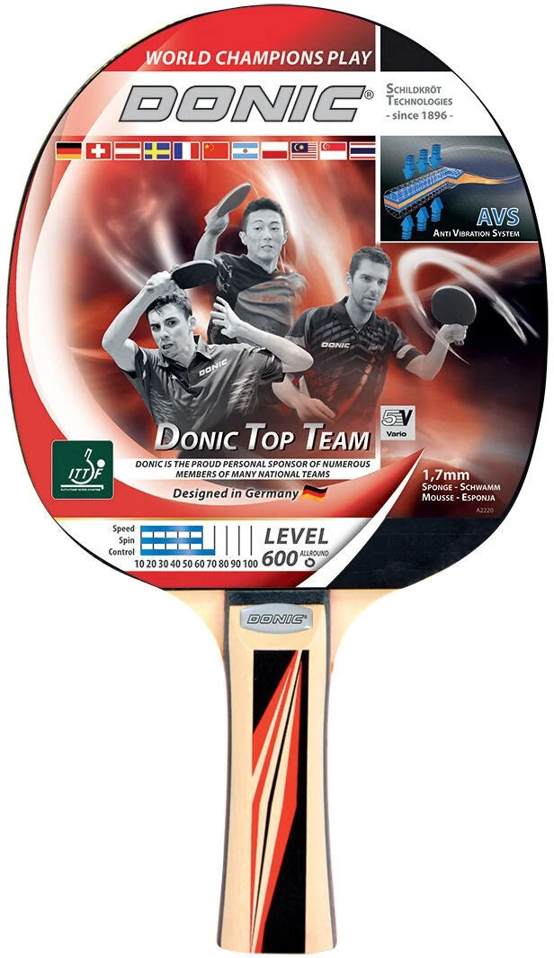 DONIC Top Team 600 Table Tennis Racket