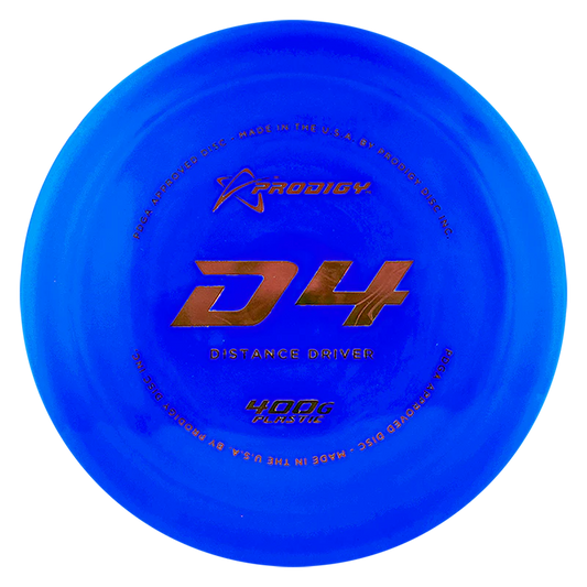 PRODIGY D4 400G PLASTIKAS Diskinio golfo diskas