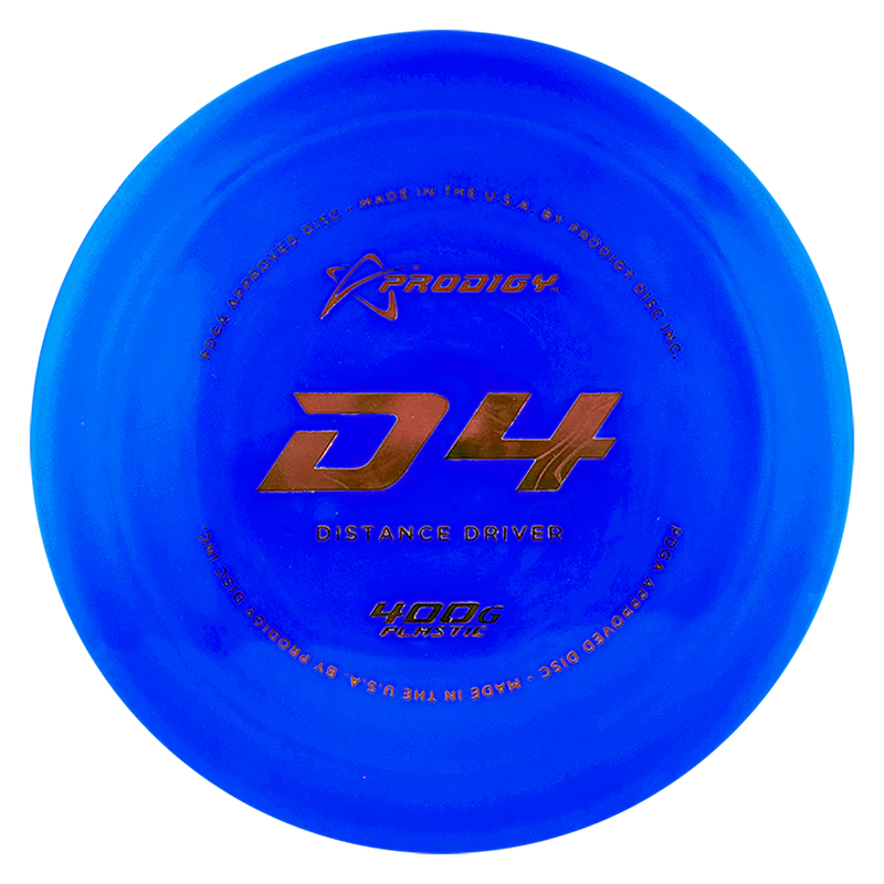 PRODIGY D4 400G PLASTIC Disc golf disc