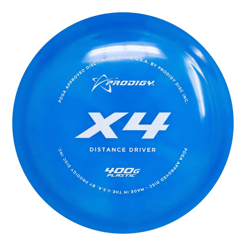PRODIGY X4 400G PLASTIK Disc golf ketas