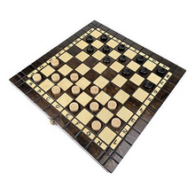 Load image into Gallery viewer, Chess &amp; Checkers Set Royal 35×35 cm
