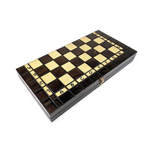 Load image into Gallery viewer, Chess &amp; Checkers Set Royal 35×35 cm
