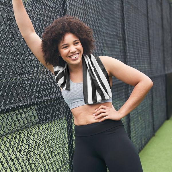 Cooling Towel Kamari Charcoal - MyBeachStore