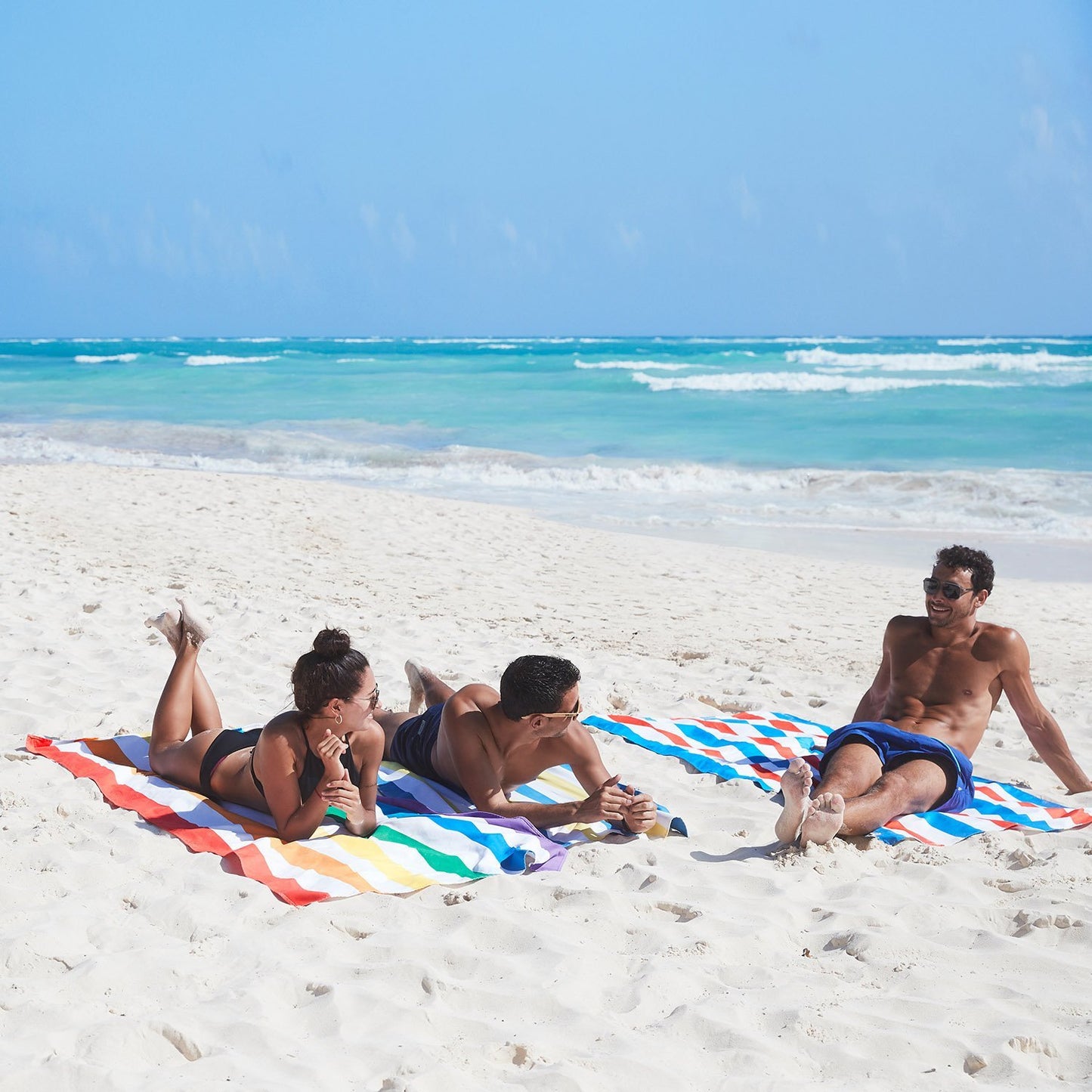 Quick Dry Towel Rainbow Skies - MyBeachStore