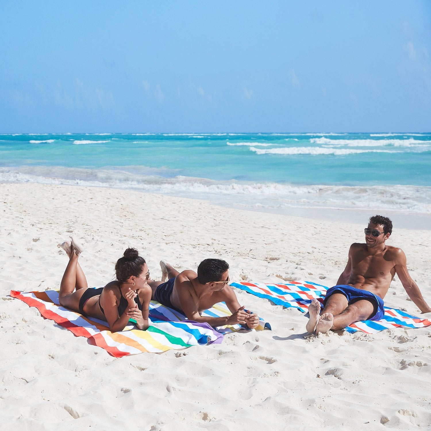 Quick Dry Towel Rainbow Skies - MyBeachStore