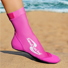 Load image into Gallery viewer, Classic Sand Socks (Unisex) - Pink - MyBeachStore
