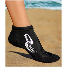 Load image into Gallery viewer, Sprites Sand Socks (Unisex) - Black - MyBeachStore
